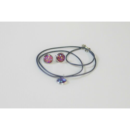 Комплект бижутерии Фламинго-Go!: подвеска, серьги