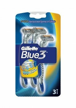 GILLETTE Станок для бритья одноразовый Blue 3 Comfort, 3 шт.