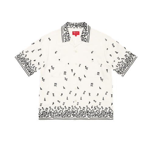 Поло Supreme Nouveau Embroidered S/S Shirt, размер XL, белый