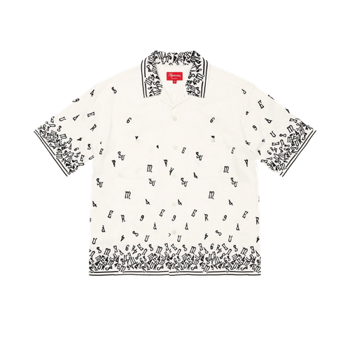 фото Поло supreme nouveau embroidered s/s shirt, размер xl, белый