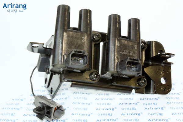 Катушка зажигания Hyundai Accent (ТагАЗ), Elantra 00-, Getz 02-, Matrix 01- Arirang