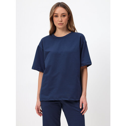 фото Футболка mom №1, размер 3xl, синий