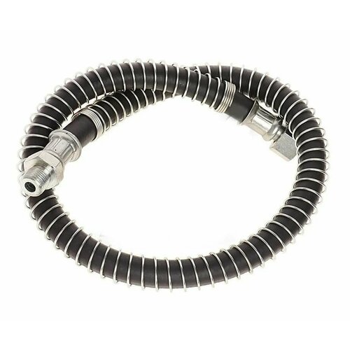 Шланг тормозной передний КАМАЗ-5320 резиновый (61,5см) (гайка/штуцер) 