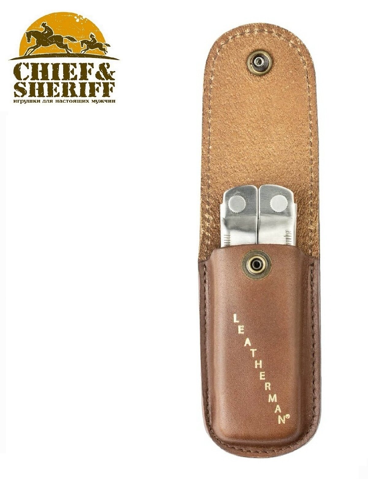 Чехол Leatherman Heritage Large (832595) нат.кожа коричневый - фото №12