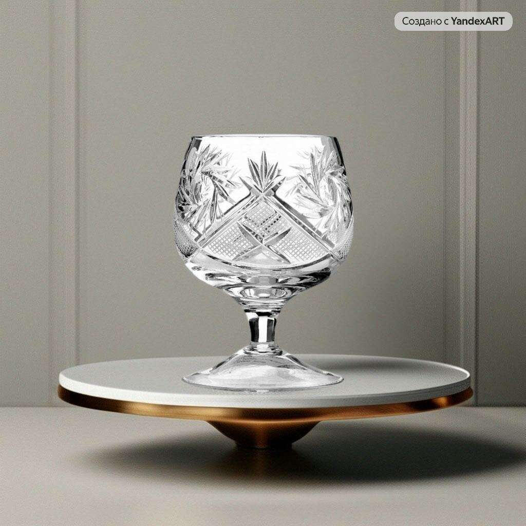 фото Бокал для вина Neman Мельница 250мл, 62х62х195мм, хрусталь, прозрачный