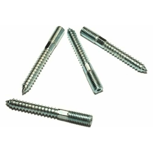 Шуруп-шпилька Rizzel 10x140, цинк, 400 шт. 321159