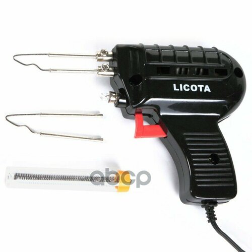 Aet-6201K1d Паяльник Импульсный 100 Вт В Наборе 3 Пр Licota арт AET6201K1D 419500₽