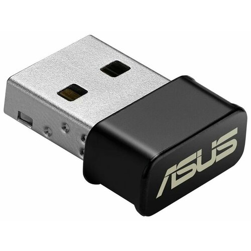 Wi-Fi адаптер ASUS USB-AC53 Nano, черный адаптер asus wifi adapter usb ac53 nano