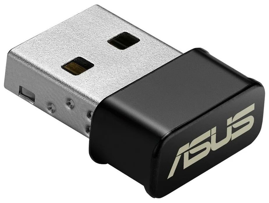 Wi-Fi адаптер ASUS USB-AC53 Nano, черный