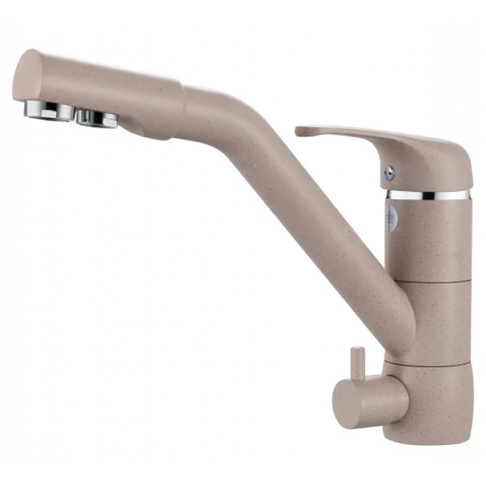 Cмеситель для кухни под фильтр GANZER REIN GZ16026B BEIGE (Код: GZ16026B)