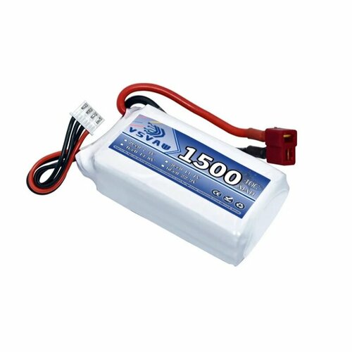 Аккумулятор LiPo 3S 11,1V, 1500mAh, 40C T-plug