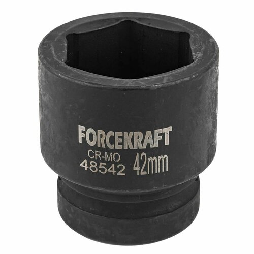 Головка ударная 1', 42мм (6гр.) FORCEKRAFT FK-48542 головка ударная 1 80мм 12гр forcekraft fk 48880