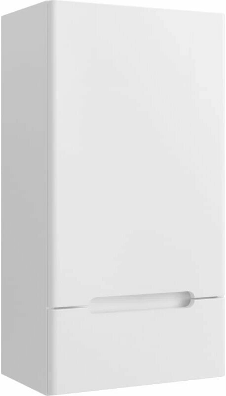 Шкаф одностворчатый 30x75 см белый R Runo Парма 00-00001129