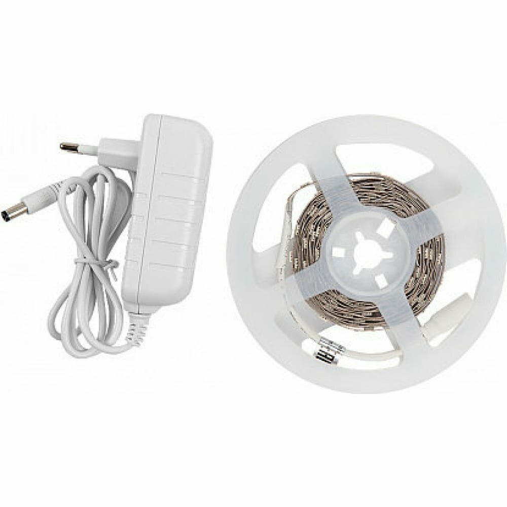 3м. Комплект светодиодной ленты теплого цвета 3000K 5050, 7,2W, 12V, 30LED/m, IP20 General GLS-5050-30-7.2-12-IP20-PRO-3-3-KIT (501621) - фото №11