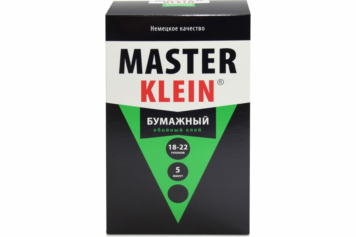 Клей обойный "Master Klein" для бумажных обоев 400гр (16-18рулонов, 80м2) жест. пачка