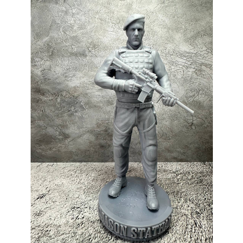 Jason Statham Джейсон Стэйтем Неудержимые фигурка 20 см Серый без покраски 7113₽