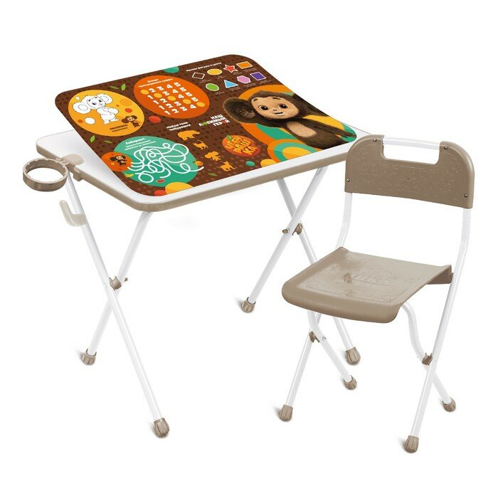 Комплект детской мебели "Чебурашка", стол, стул