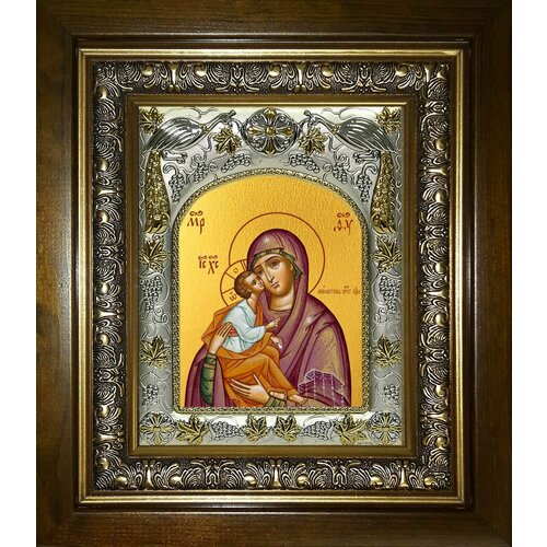 Икона Акафистная икона Божией Матери икона божией матери акафистная зографская рамка 7 5 10 см