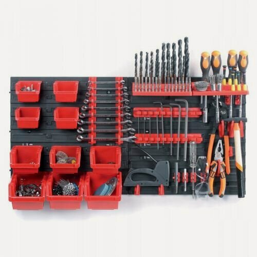 Изображение товара Панель настенная Kistenberg ORDERLINE для хранения инструментов, 597x128x118мм (KOR4-S411)