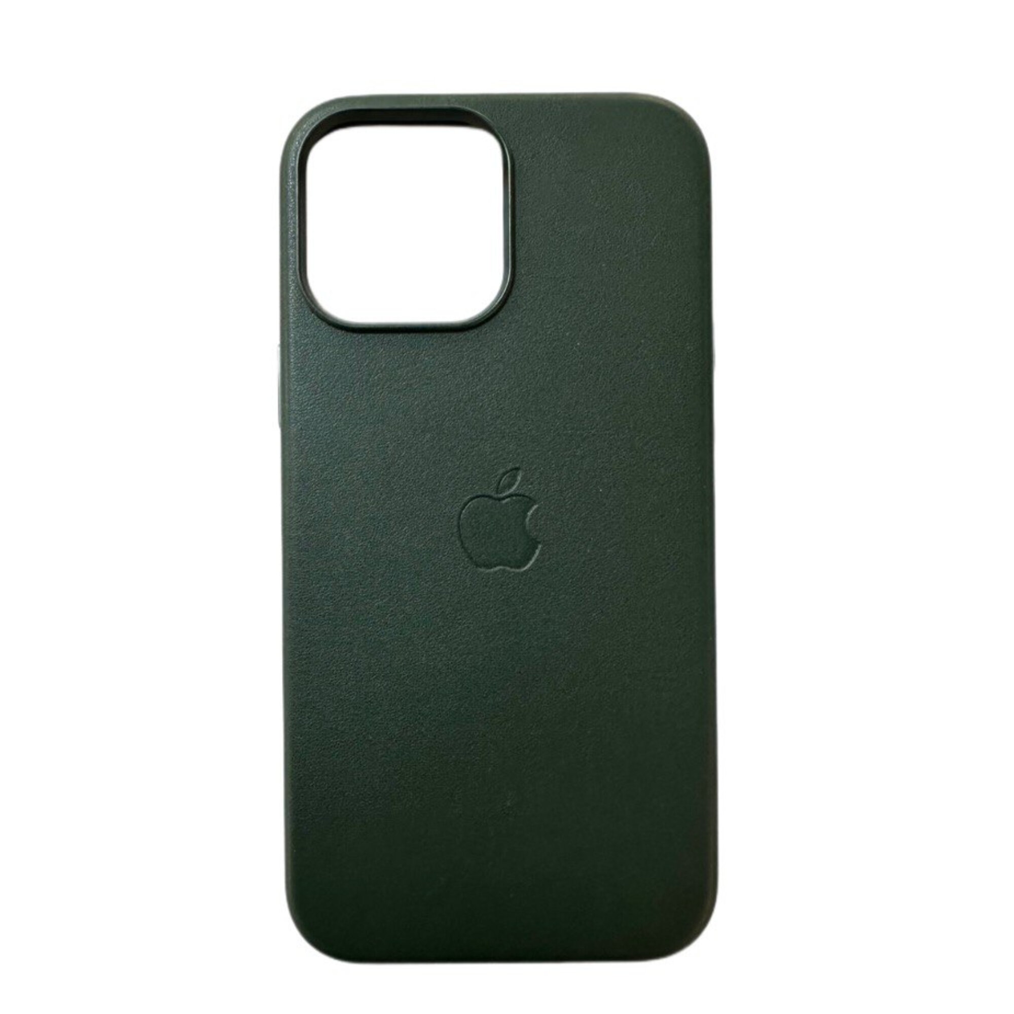 Кожаный чехол MagSafe для iPhone 13 Pro Max / Анимация NFC / На Айфон 13 Про Макс / Leather Case with MagSafe - Forest Green / Green / Зелёный