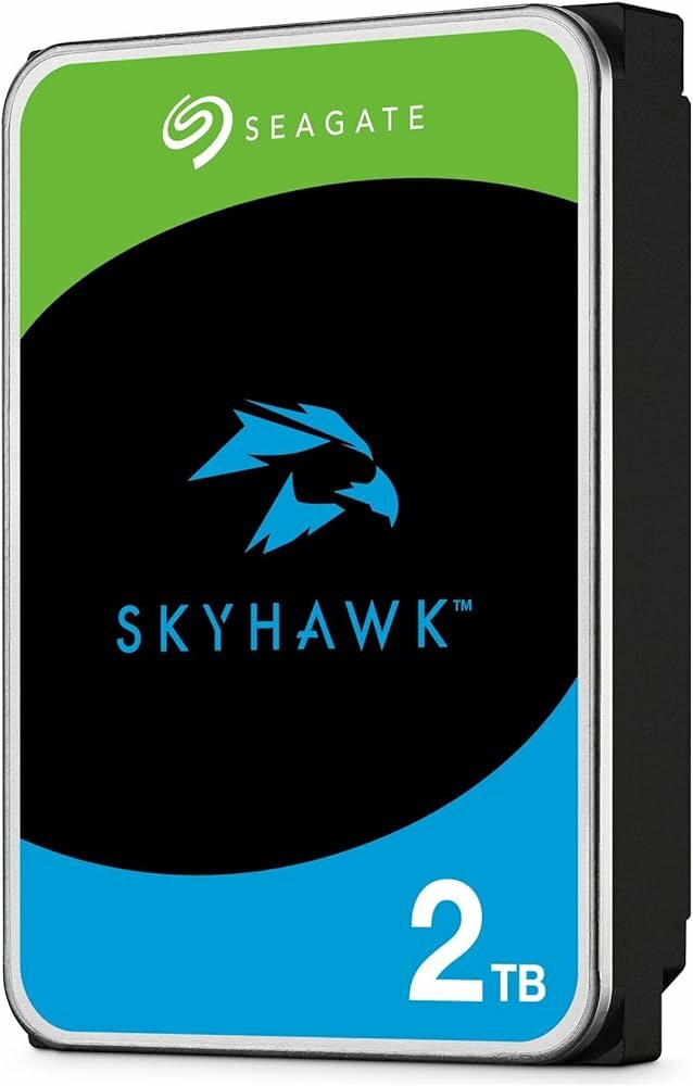 Жесткий диск 2TB Seagate Skyhawk ST2000VX017, SATA-III, (5400rpm), 256Mb, 3.5"