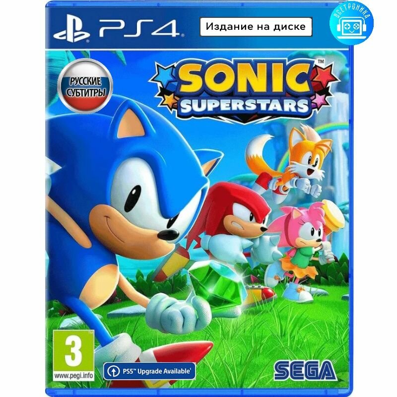 Игра Sonic Superstars (PS4) Русские субтитры