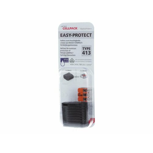 Проходное соединение 3x0,5.6мм² EASY-PROTECT 413 – Cellpack – 410357 – 4010311189833
