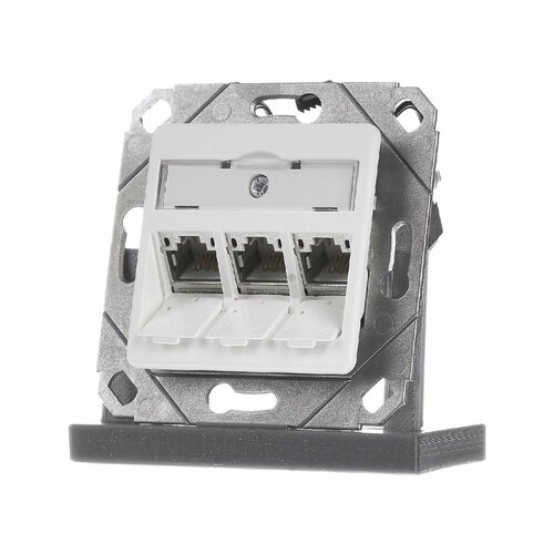 RJ45 8 (8) Розетка данных белая TN C6Amod-3UPk-180rw – Metz – 130B11D31102-E-90 – 4250184137641