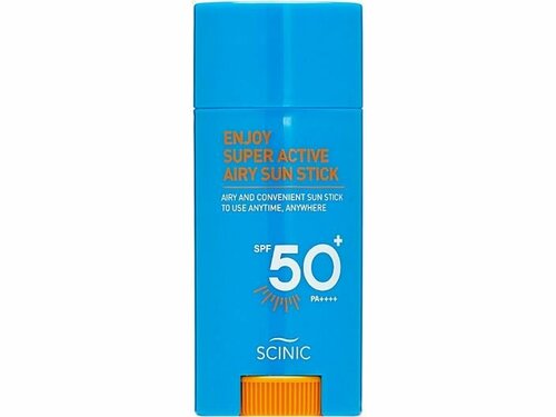 Солнцезащитный стик SCINIC Enjoy Super Active Airy Sun Stick SPF50 PA