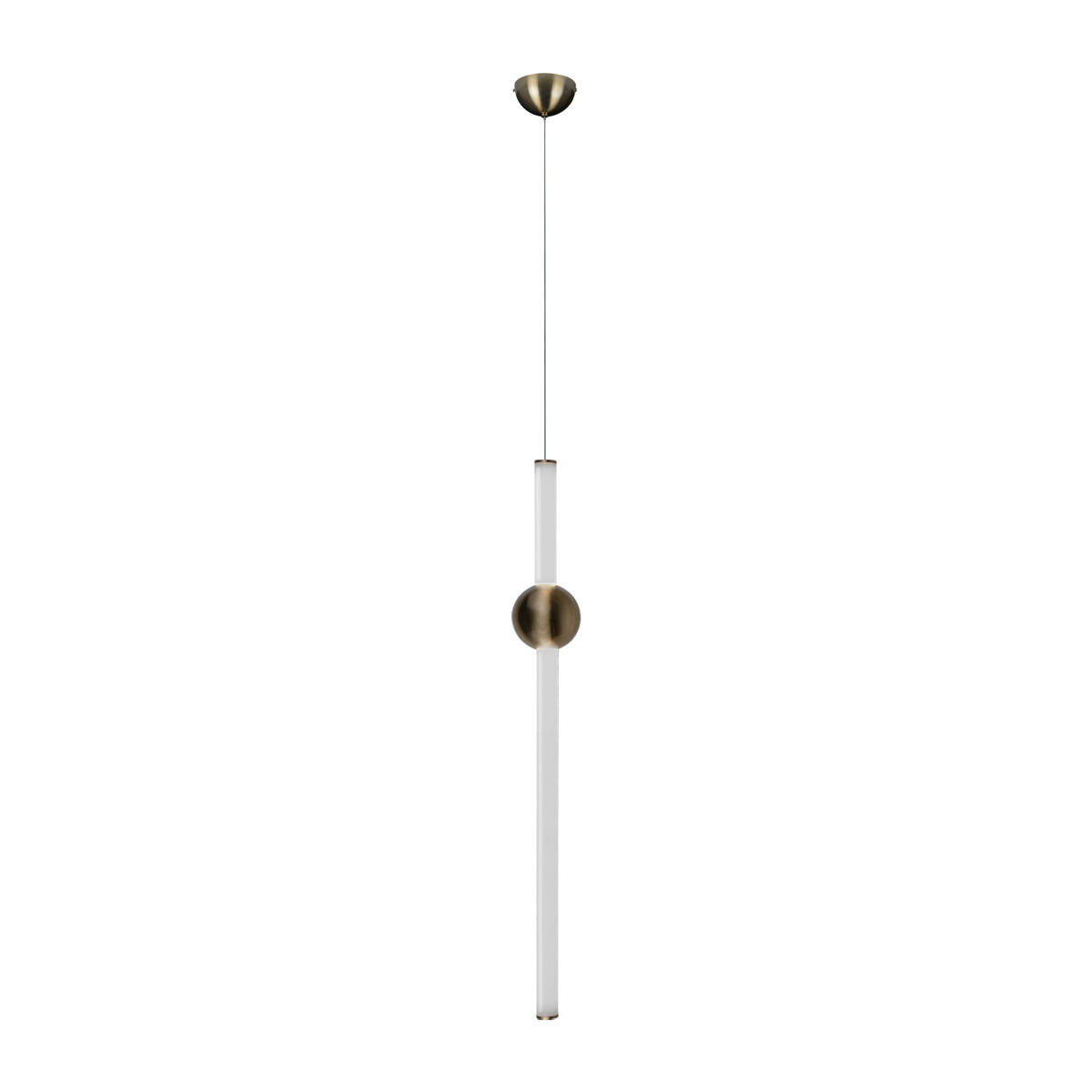 Подвесной светильник Crescent Loft It 5053-B, бронза, LED, 1 лампа