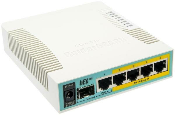 Маршрутизатор MikroTik hEX PoE