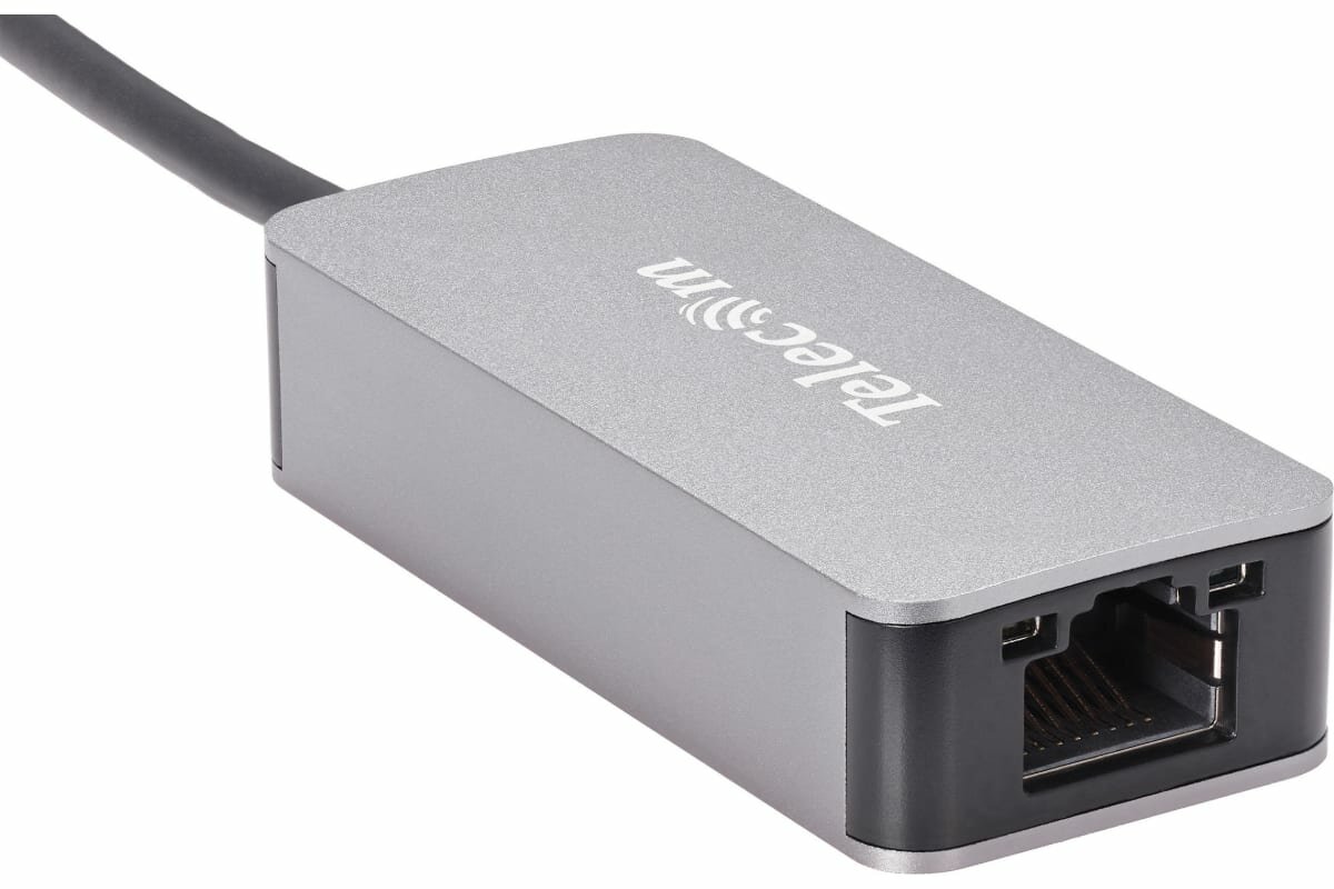 Кабель-переходник USB 3.0-->RJ-45 2.5G Ethernet, and TypeC адаптер 0.15м Telecom <TU325M> VCOM Кабель-переходник Telecom USB 3.0/RJ45 (TU325M) - фото №9