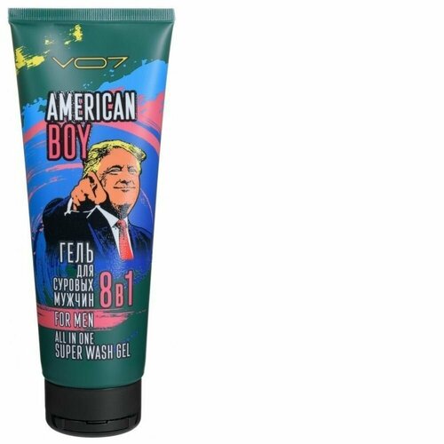 VO7 Гель для душа для суровых мужчин American Boy 8 в 1 250 мл 12 шт 2357₽