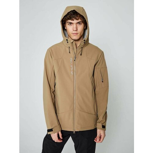 Куртка FORCELAB, размер 7XL, коричневый