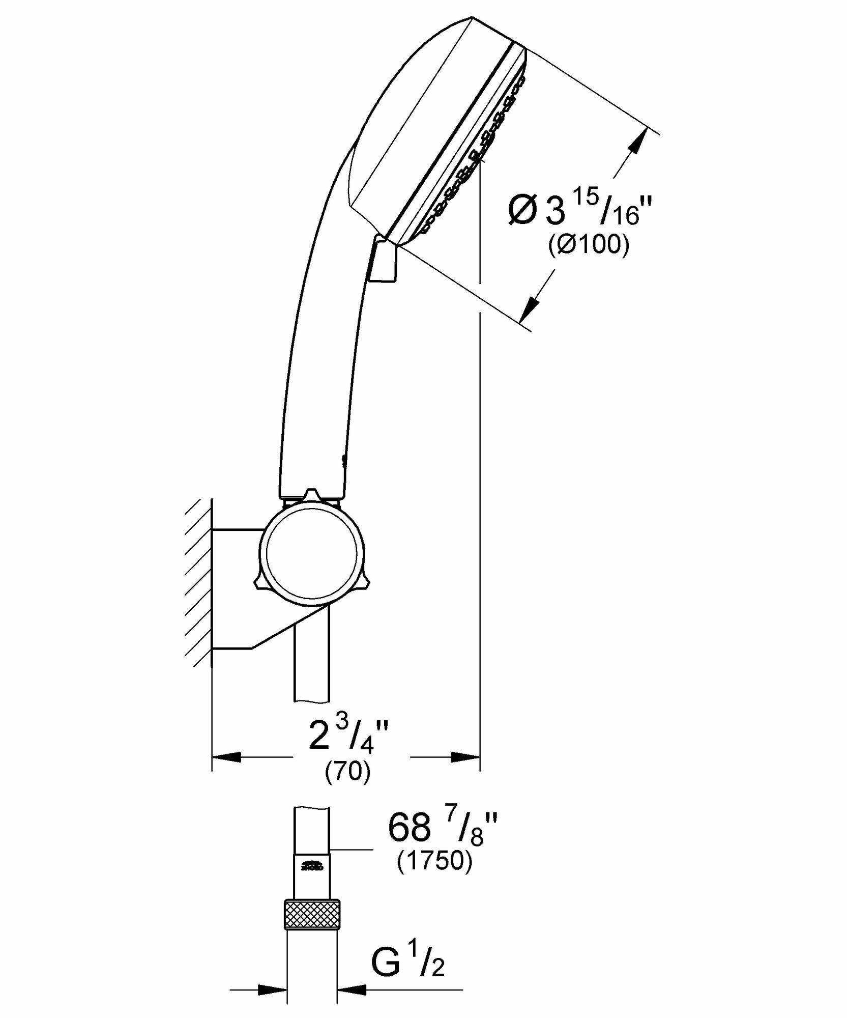 Душевой гарнитур Grohe - фото №13