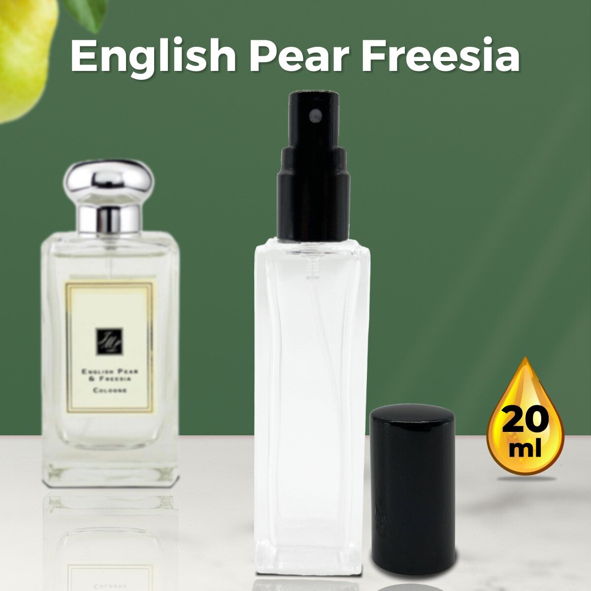 "English Pear Freesia" - Духи женские 20 мл + подарок 1 мл другого аромата