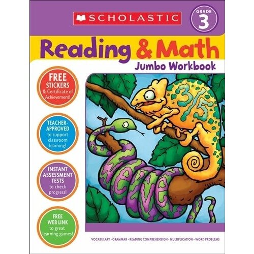 Коллектив авторов "Scholastic Reading & Math. Jumbo Workbook 3"