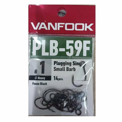 Крючки Vanfook PLB-59F fusso black #1