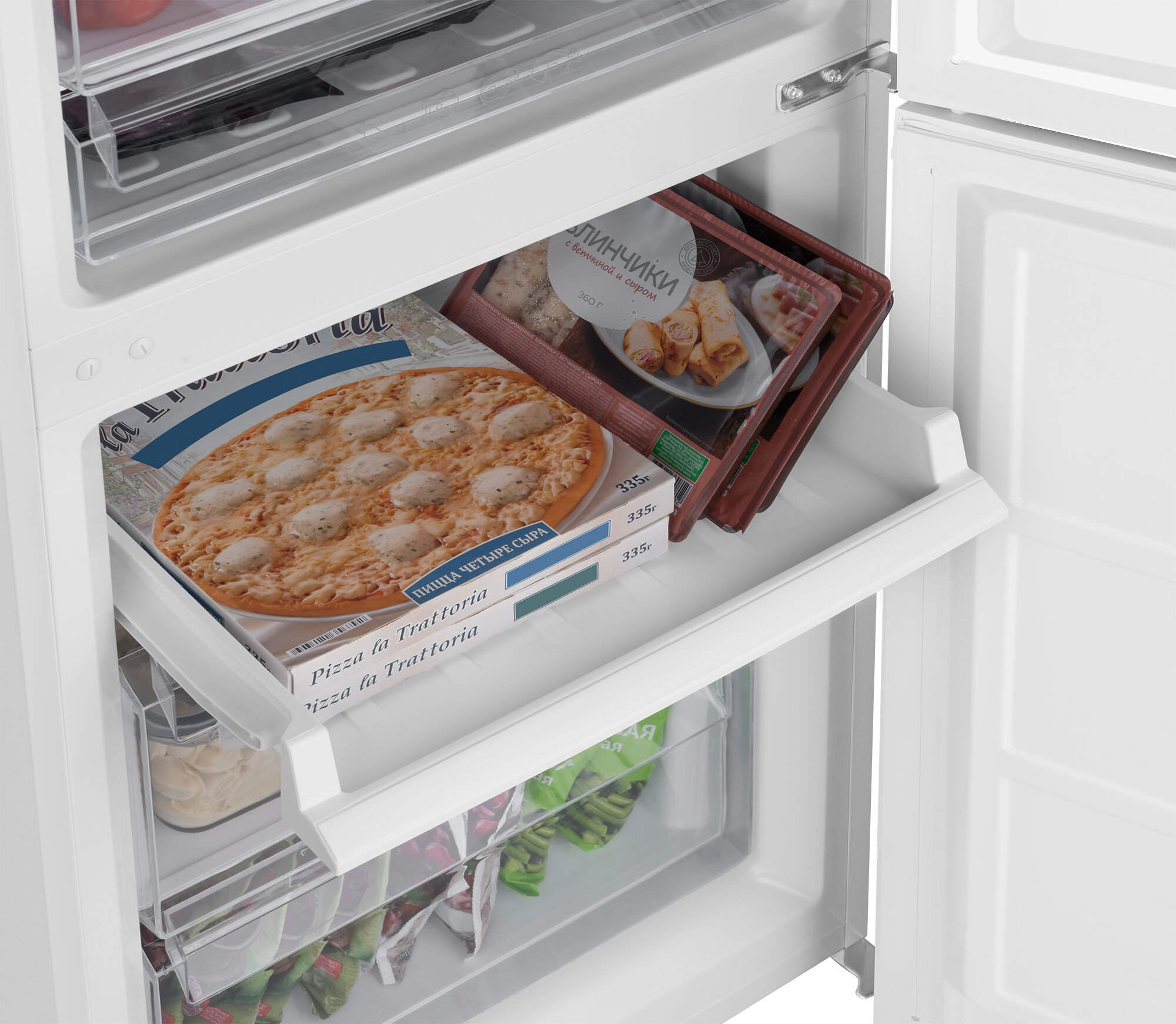Отдельностоящий холодильник с инвертором Weissgauff WRK 2000 Total NoFrost Inverter White - фотография № 14