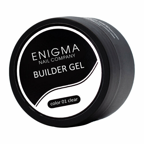 Гель для наращивания ENIGMA Builder gel №001 Clear 15 мл