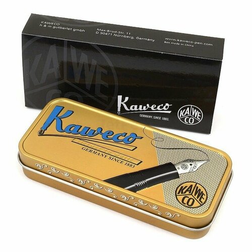 Жестяной футляр KAWECO для коротких ручек золотистый арт 20000402 795₽