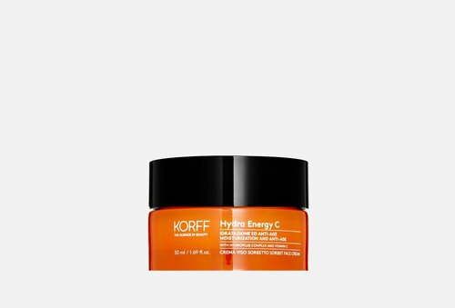 Увлажняющий крем-сорбет с витамином C для сияния кожи лица KORFF Hydra Energy C MOISTURIZATION AND ANTI-AGE SORBET FACE CREAM