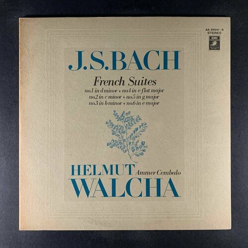 J.S. Bach, Helmut Walcha - French Suites (Виниловая пластинка)