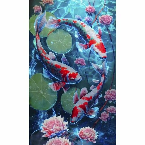 Алмазная мозаика С частичным заполнением 15х21 см Подводный мир 1276₽