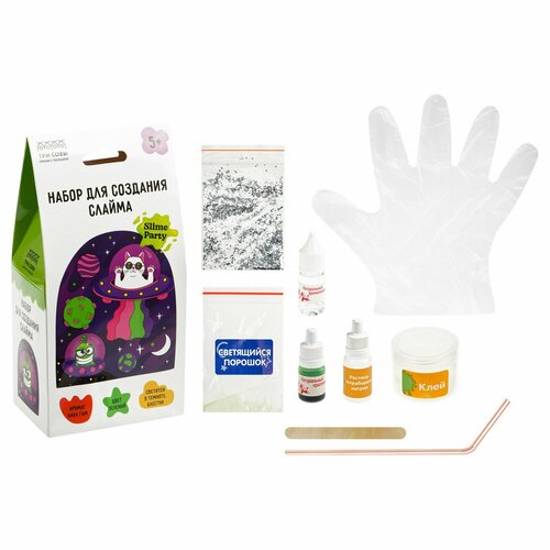 Набор для создания слайма Slime party Кото-пришельцы 609₽