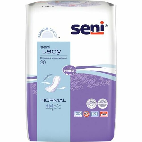 Прокладки урологические Seni (Сени) Lady Normal 390 мл 20шт