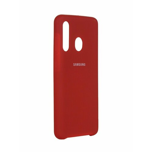 чехол innovation для galaxy a12 book red 19564 Чехол Innovation для Samsung Galaxy A60 Silicone Cover Red 16289