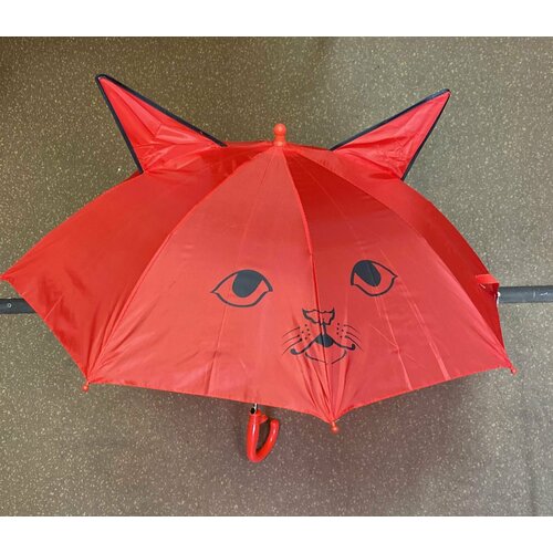 Зонт красный