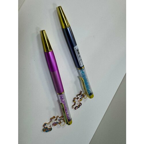 Ручка с кристаллами креативная гелевая ручка с милым радужным единорогом