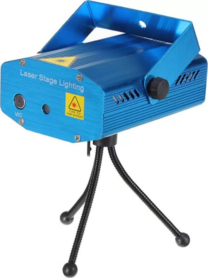 Лазерный мини проектор Mini Laser Stage Laser Lighting